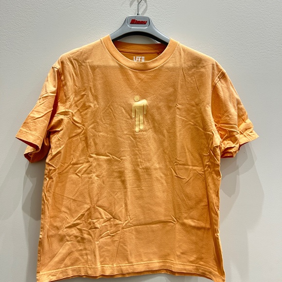 Murakami x Billie eillish orange  T-Shirt for Men - Picture 1 of 4
